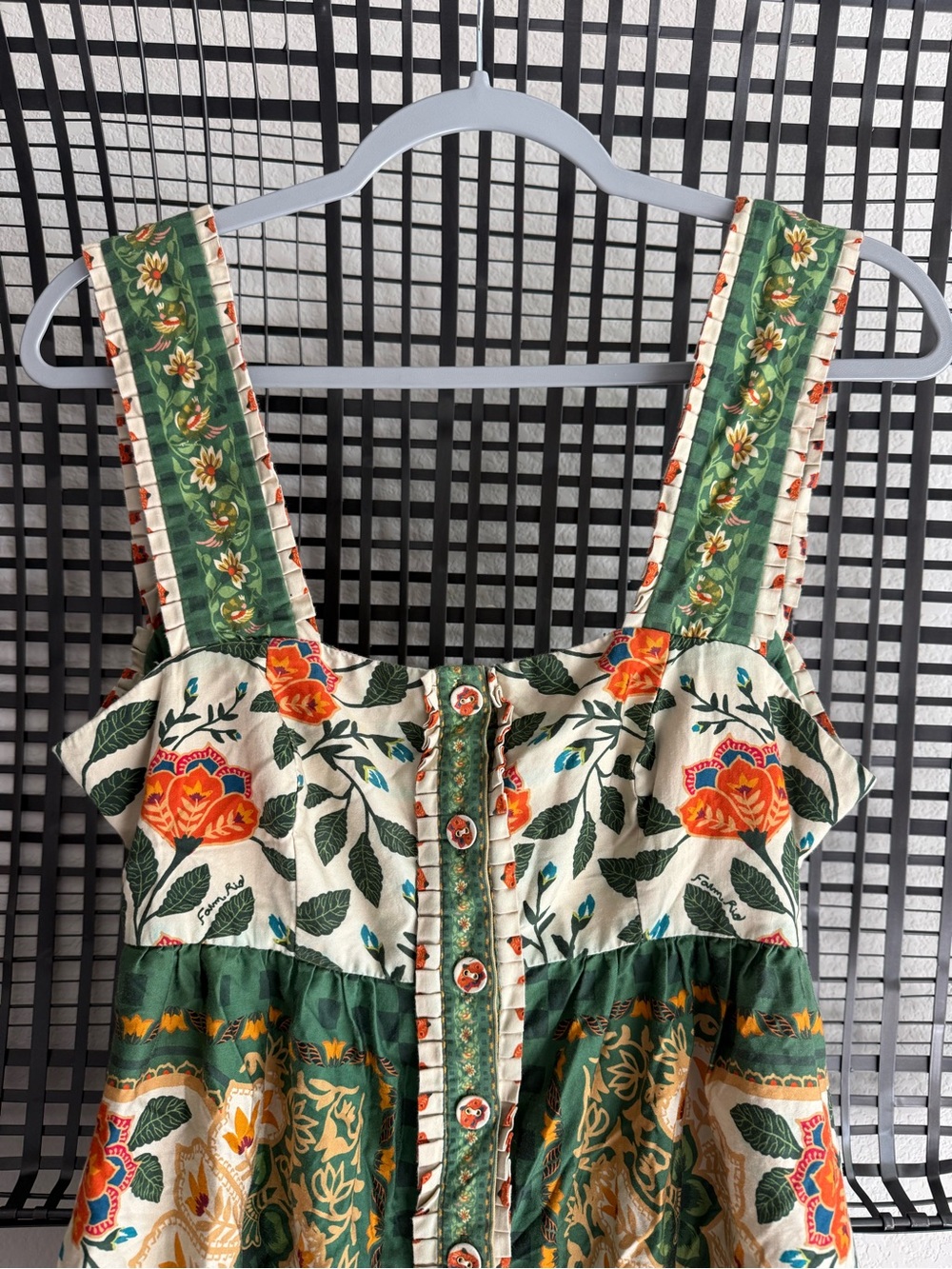 Farm Rio Garden Tapestry Maxi Dress - Picture 5 of 8